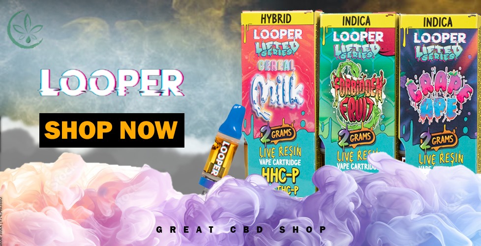 Looper Live Resin Lifted Series Blend Vape Cartridge 2g