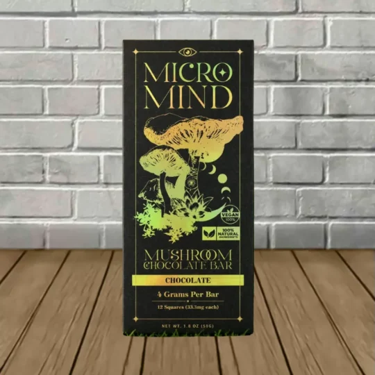 Micro Mind Mushroom Chocolate Bar 4g - Chocolate