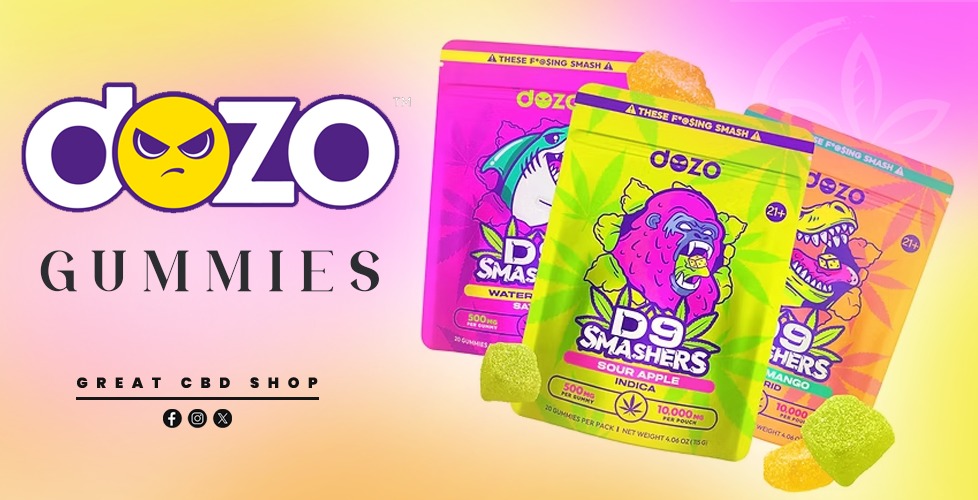 Dozo Delta 9 THC Smashers Blend Gummies 500mg