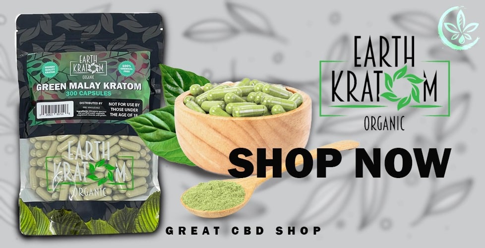Earth Kratom Green Malay Capsules