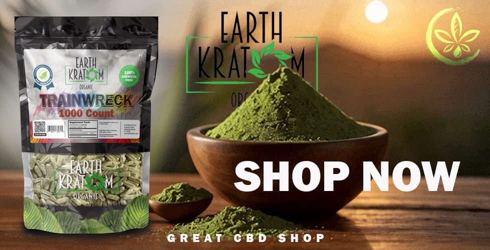 Earth Kratom Trainwreck Capsules