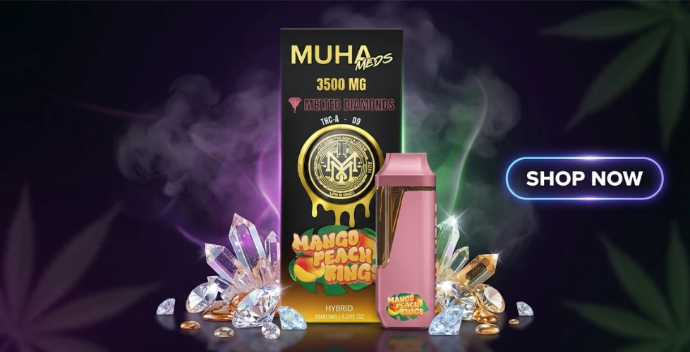 Muha Meds Melted Diamonds THCa Disposable 3.5g