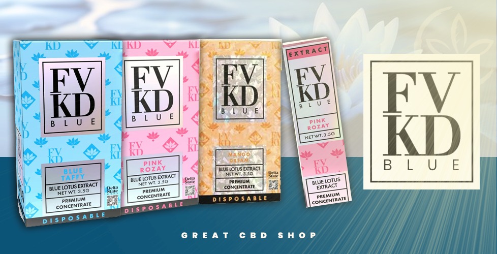 FVKD Exotics Blue Lotus Extract Disposable 3.5g