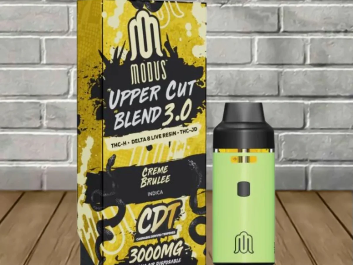 Modus Uppercut Blend D8 Live Resin 3g Disposable - DISCONTINUED