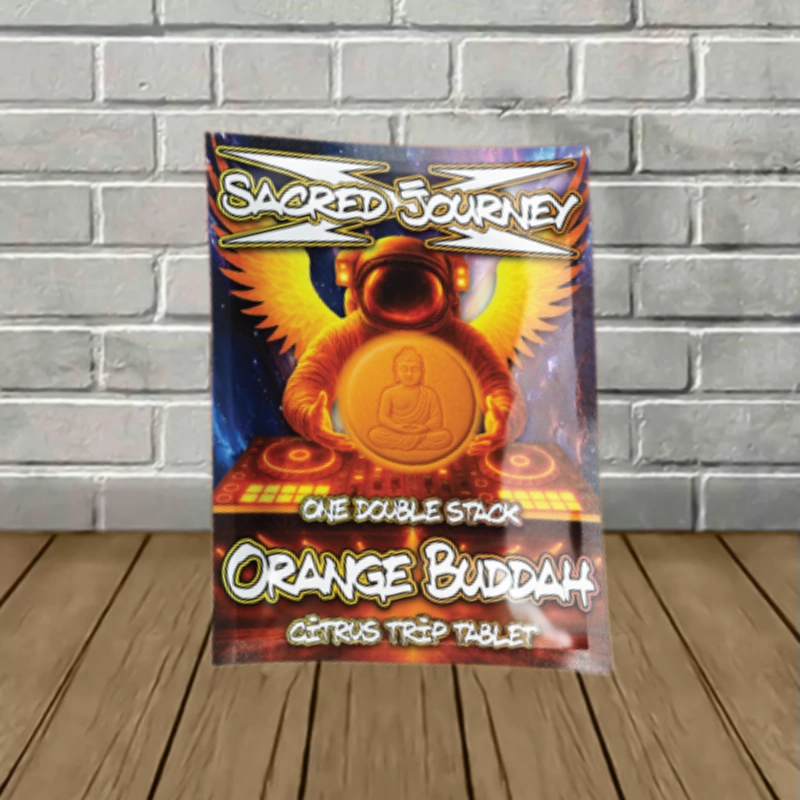 Sacred Journey Euphoric Hippyflip Tablets 2750mg-Orange Buddah -- Citrus Trip