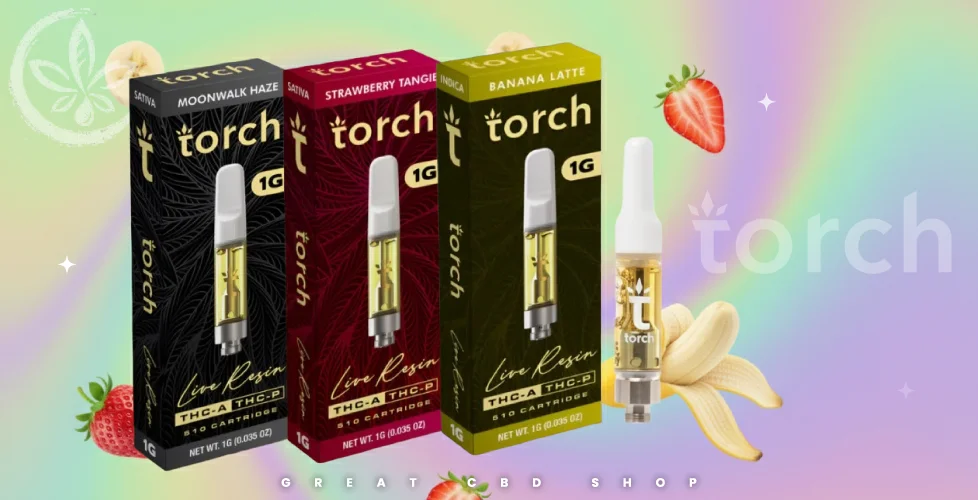 Torch Live Resin THCa | THCP Vape Cartridge 1g