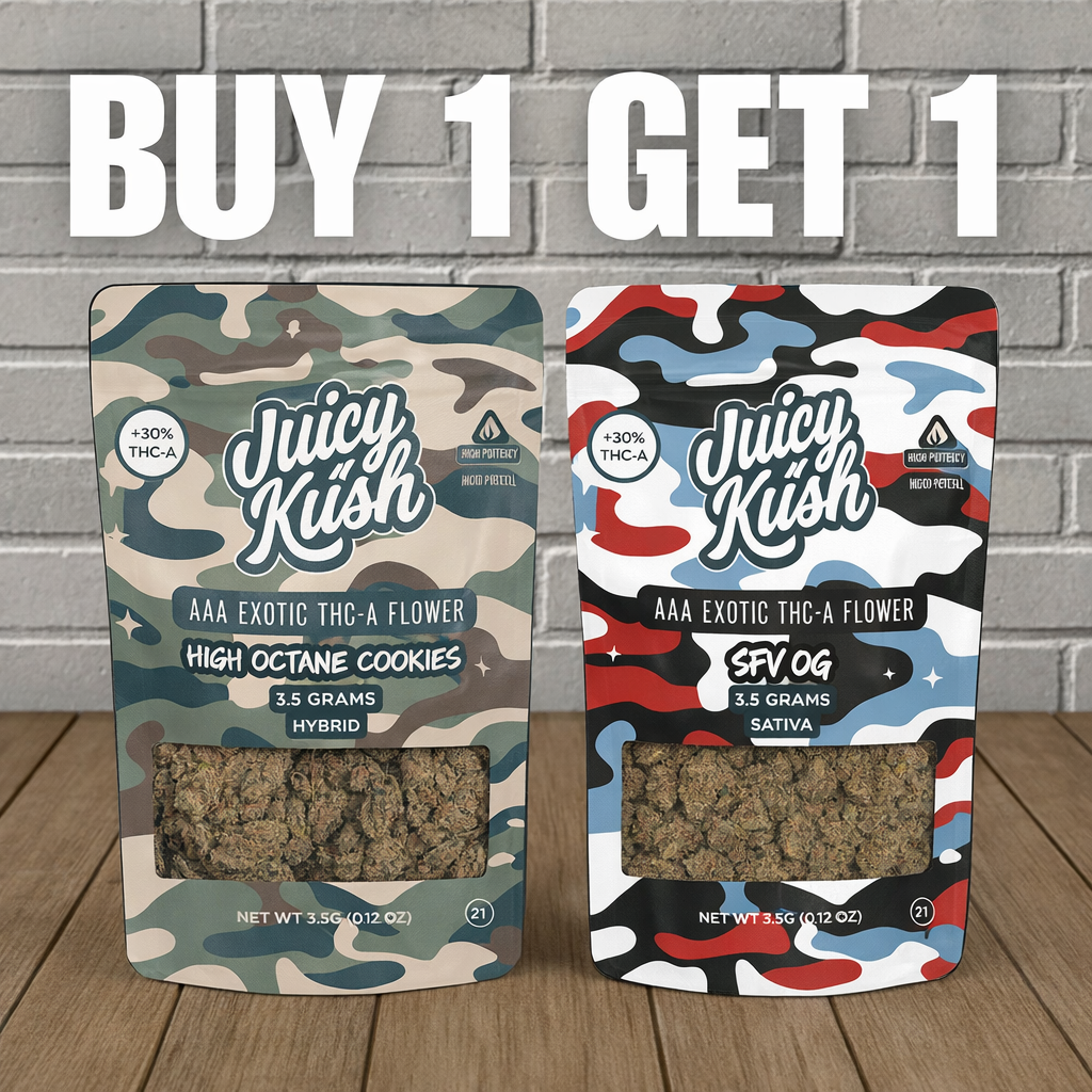 B1G1 Juicy Kush AAA Exotic 3.5g B1G1 Juicy Kush AAA Exotic 3.5g for sale buy 1 get 1 free deal