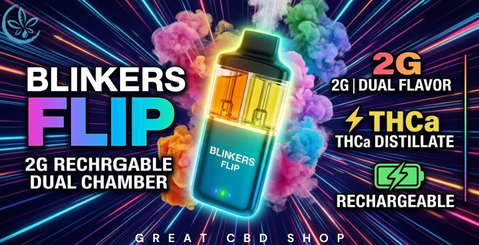 Blinkers Flip Disposable Vape: Flavors, Effects, and Performance