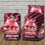 Destroyer Dots High-Potency Mushroom Tablets 12000mg - Berry -- 4ct X 10 = 40 Tablets BULK CASE