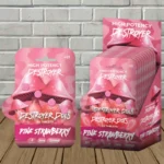 Destroyer Dots High-Potency Mushroom Tablets 12000mg - Pink Strawberry -- 4ct X 10 = 40 Tablets BULK CASE