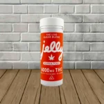 Jelly THC Live Sugar Blend Gummies 6000mg -- 30ct - Georgia Peach -- Hybrid