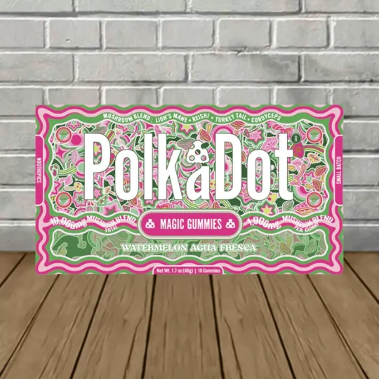 Polk-A-Dot Mushroom Gummies 10,000mg - Watermelon Agua Fresca