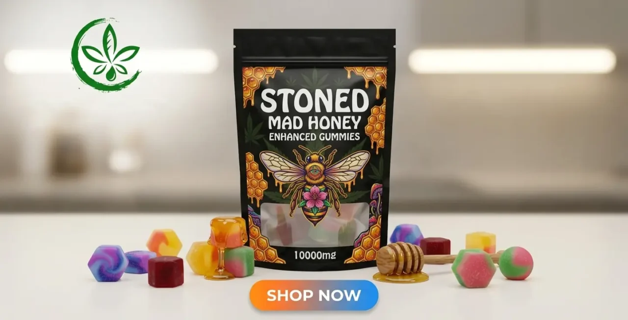 Stoned Mad Honey Enhanced Gummies 10000mg