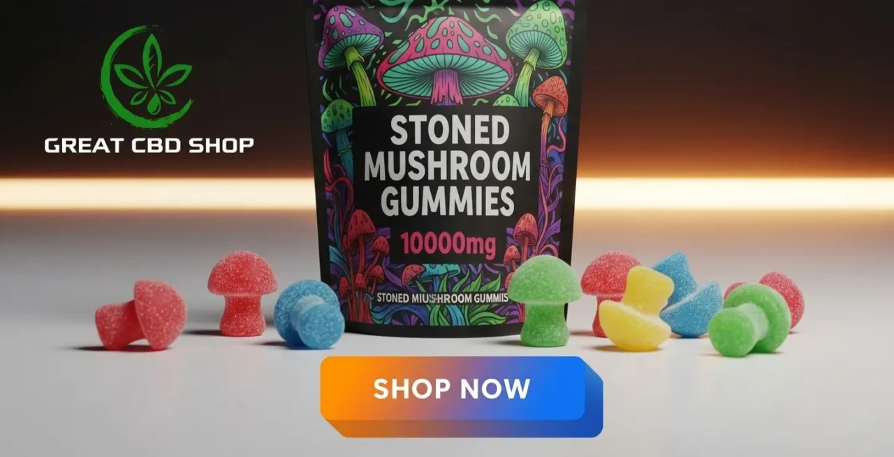 Stoned Mushroom Gummies 10000mg
