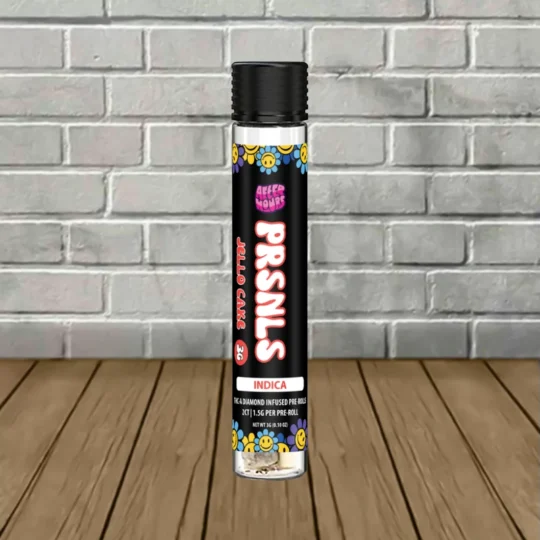 After Hours THCa Diamond Infused Prerolls 2ct x 1.5g - Jello Cake -- Indica