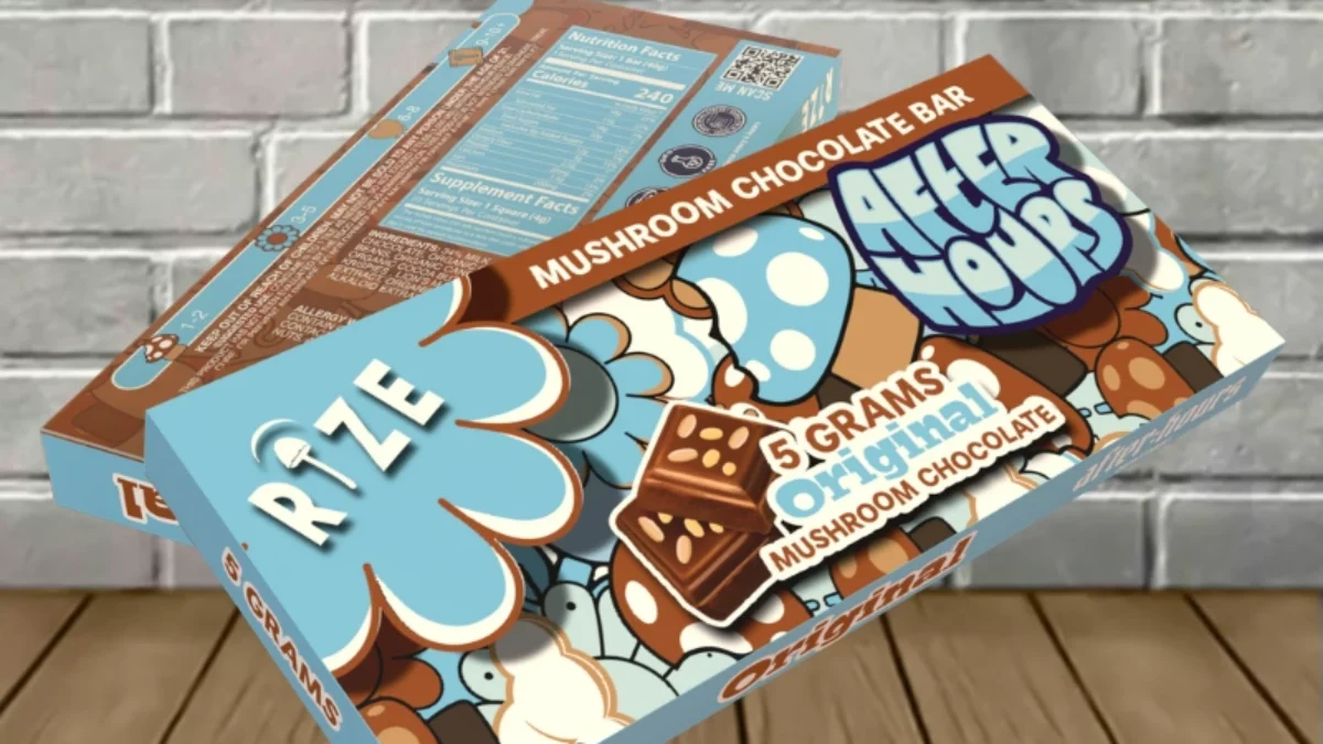 After Hours By Rize Mushroom Chocolate Bar 5g - Great CBD Shop