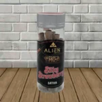 Alien THCa Prerolls 5ct - Silky Strawberry -- Sativa