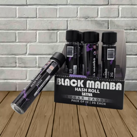 Black Mamba Hash Hole Preroll 1ct - Sugar Daddy -- Sativa