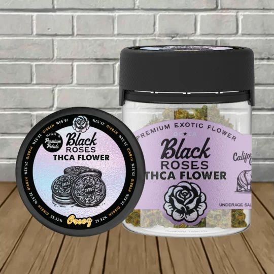 Black Roses Premium Petals Exotic Flower 3.5g - Oreoz -- Hybrid