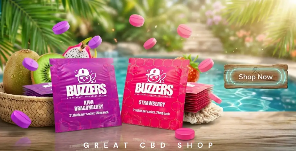 Buzzers Proprietary Botanical Extract 50mg Tablets