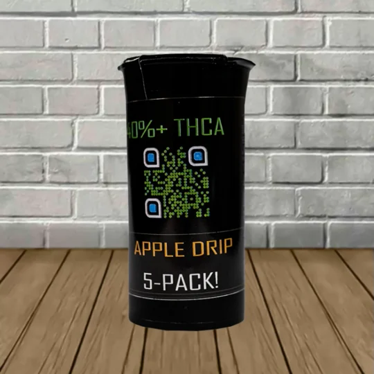 Chronic THCa Prerolls - 5ct Jar - Apple Drip