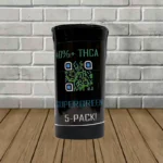 Chronic THCa Prerolls - 5ct Jar - Supergreen