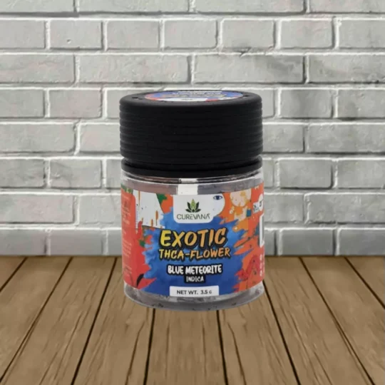 Curevana Exotic THCa Flower 3.5g - Blue Meteorite -- Indica