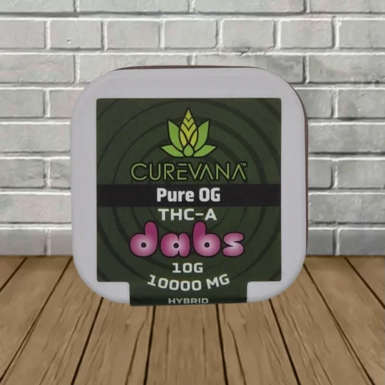 Curevana THCa Dabs 10000mg - Pure OG -- Hybrid