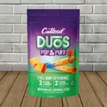 CutLeaf Duos Pop & Puff 2 Gummies (20mg) + 2 Prerolls (2g) - Watermelon Lemon Kush -- Hybrid