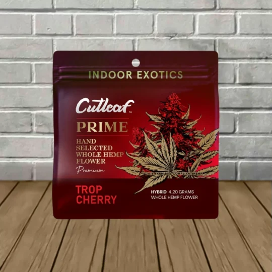 CutLeaf Prime Flower D9 THC 4.20g - Trop Cherry --Hybrid