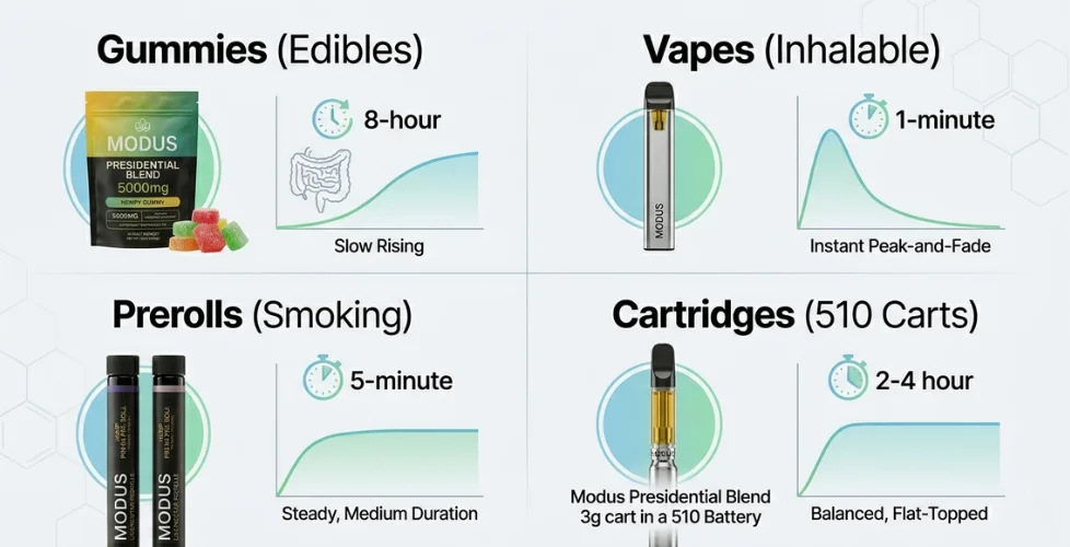 Effect Differences by Product Type