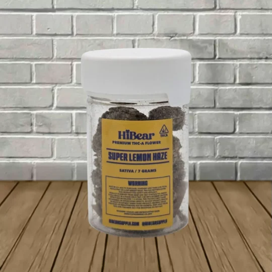 HiBear Premium THCa Flower 7g - Super Lemon Haze -- Sativa