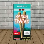 Mamba Twins THCp Prerolls 2ct - 21 OG -- Indica