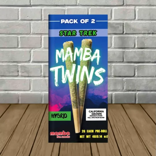 Mamba Twins THCp Prerolls 2ct - Star Trek -- Hybrid