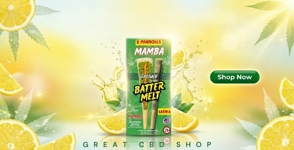 Mamba Batter Melt THCa Prerolls 2ct