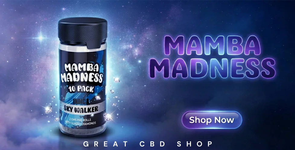 Mamba Madness Diamond Glazed Pre-Roll Jar 10ct
