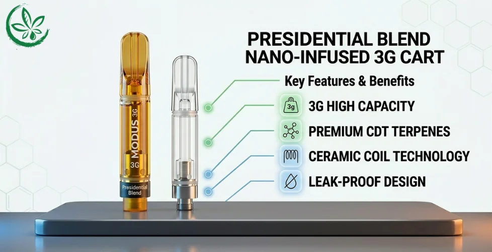 Modus Presidential Blend Vape Cartridge 3g