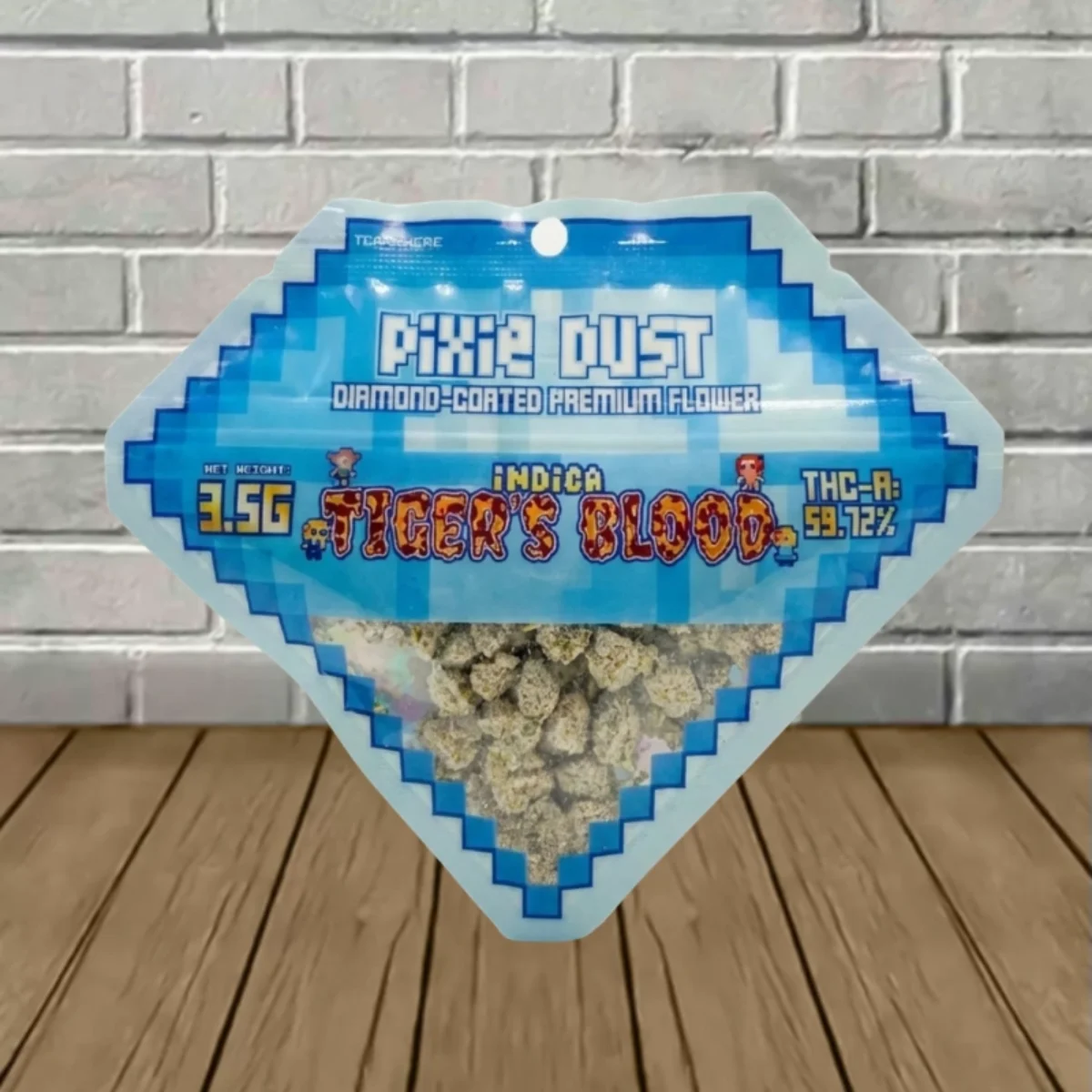 Pixie Dust Diamond Coated THCa Flower 3.5g - Great CBD Shop