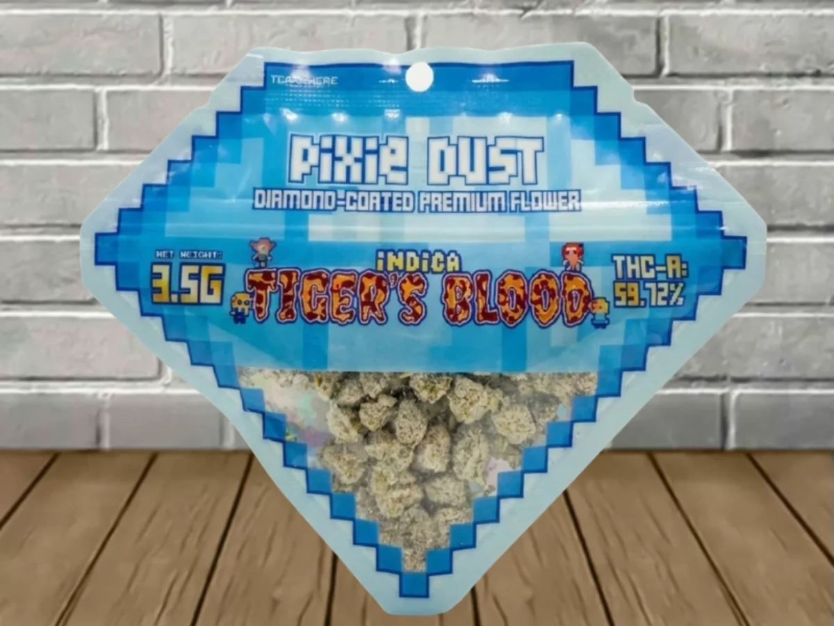 Pixie Dust Diamond Coated THCa Flower 3.5g - Great CBD Shop