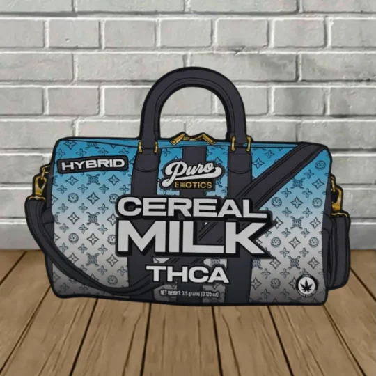 Puro Exotic THCa Duffle Bag Flower 3.5g - Cereal Milk -- Hybrid
