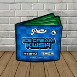 Puro Silver Tier THCa Flower Wallet Bag - Ice Cream Kush -- Hybrid