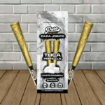 Puro ZAZA THCa Prerolls 2.5g - White Rainbow -- Sativa