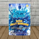 Sugar Rush Premium Exotic THCa Flower 3.5g - 1ct Pouch - Blue Jolly Rancher -- Indica