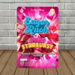 Sugar Rush Premium Exotic THCa Flower 3.5g - 1ct Pouch - Pink Starburst -- Indica