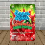 Sugar Rush Premium Exotic THCa Flower 3.5g - 1ct Pouch - Watermelon Sour Patch -- Sativa