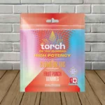 Torch High Potency D9 Gummies 250mg - Fruit Punch