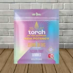 Torch High Potency D9 Gummies 250mg - Passion Fruit