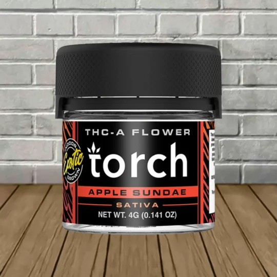 Torch THCa Flower 4g - Apple Sundae -- Sativa