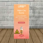 URB Vape-Cay Rome D8 THCb THCp Liquid Badder Cartridge 2g - Funnel Cake -- Indica