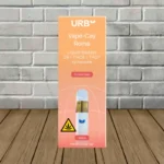 URB Vape-Cay Rome D8 THCb THCp Liquid Badder Disposable 3g - Funnel Cake -- Indica